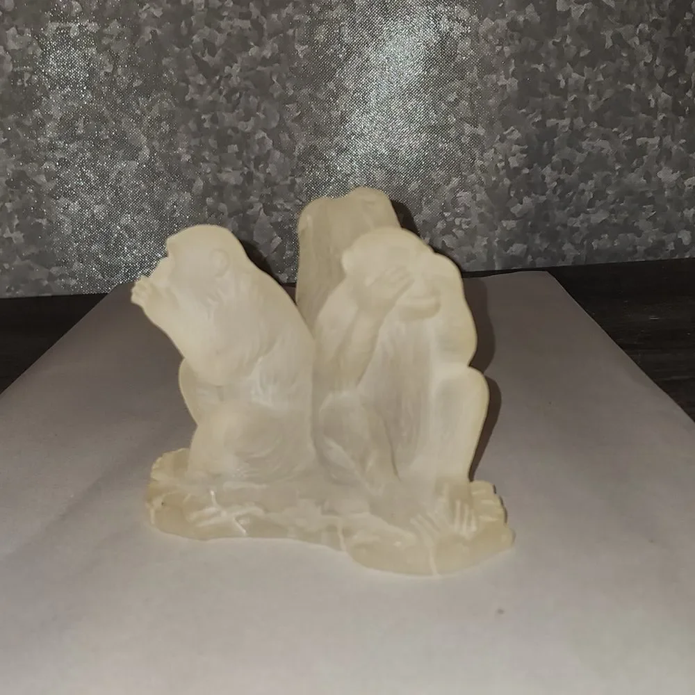 HEAR NO, SEE NO, SPEAK NO 3 MONKEYS - Picture 10 of 12